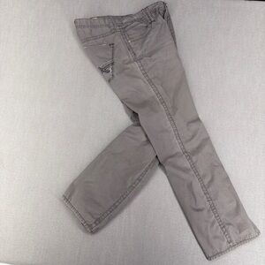 BKE Buckle Tyler Straight Mens Pants 36x34 Stretch Chino Distressed Fade Stitch